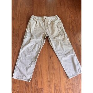 5.11 Tactical Pants Men's 40x30 (40x29 Measured) Beige Cargo Pocket‎ Ripstop